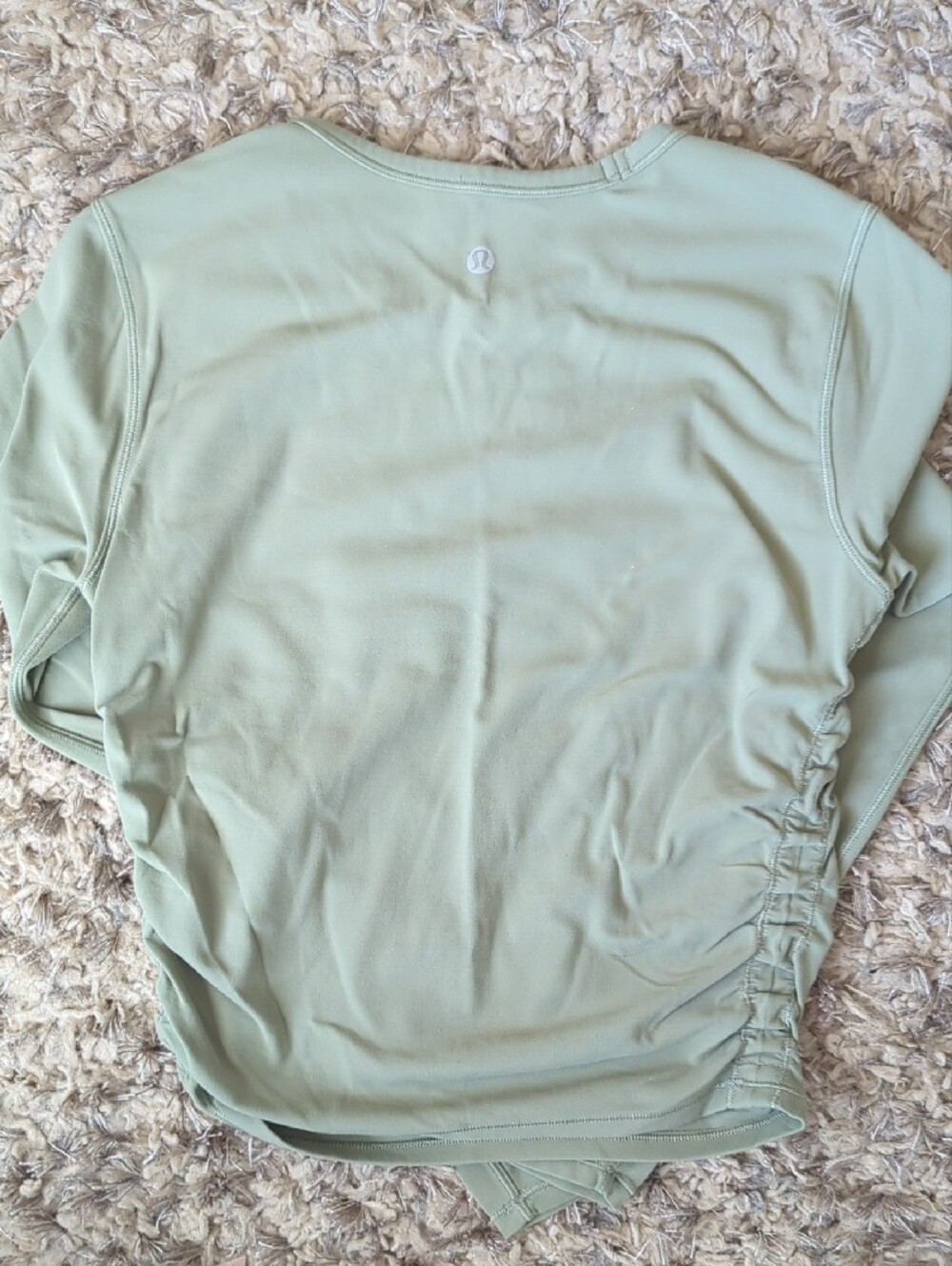 Lululemon Align Sage Green Long Sleeve Crew - Picture 3 of 4